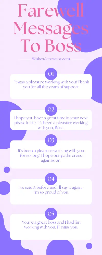 45 Farewell Messages To Boss Goodbye Wishes